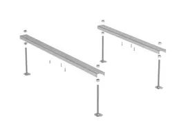 Vannos kojos Ideal Standard i.Life, asimetrinei voniai, C896267
