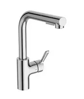 Ideal Standard Ceralife virtuvinis maišytuvas su ištraukiamu antgaliu, chromas, BE244AA