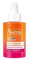 Priemonė įdegio priežiūrai veidui Avene Ultra Serum Instantly Plumps SPF50+, 30 ml