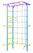 Sporto kompleksas (gimnastikos sienelė) SANRO S4 šviesiai violetinė-žydra, 219,6x70,2x119cm