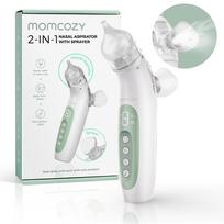 MOMCOZY BN007 NASAL ASPIRATOR BREEZYCLEAR 2-IN-1 SPRAY AND SUCTION ELECTRIC NASAL