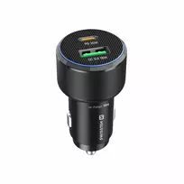Swissten PD USB-C / USB Car Charger 38W with USB-C - USB-C Cable 1m