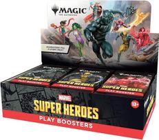 Magic: The Gathering - Marvel Super Heroes Play Booster Display (30 Packs)