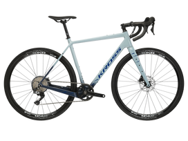 KROSS Esker 7.0 / Blue-Graphite Gloss / gravel dviratis (28") (L)