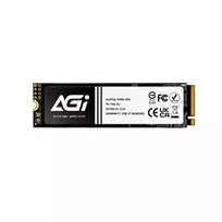 SSD|AGI|300xTBW rating|MTBF 1600000 h|Read speed 3000MB/s|Write speed 1400MB/s|NVMe Yes|PCI Express 3.0|M.2|512GB|AGI512GIMAI298-CB