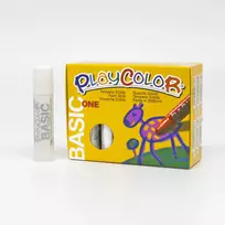 Pieštukinis guašas PLAYCOLOR Basic one baltas