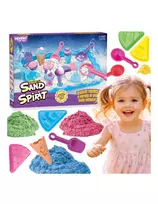 WOOPIE SAND FAIRY Kinetic Sand Set Ice Cream Parlor Desserts 24pcs