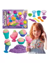 Kinetic Sand Set Ice Cream Parlor Accessories 10 pcs.