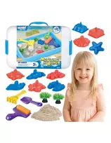 WOOPIE Kinetic Sand Magic for Water 18-piece Set with Case
