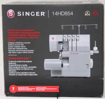 Singer Sewing Machine | 14HD-854 Heavy Duty Serger | Number of stitches 8 | Grey | DAMAGED PACKAGING