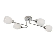 Prigludęs šviestuvas KING, 4 x E27 (maks. 15 W), 230 V, blizgus chromas