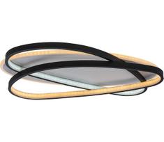 Rabalux 71470 - BRANTIEL dimeriuojamas LED lubinis šviestuvas LED/57W/230V 3000-6000K 53x38 cm + su nuotolinio valdymo pulteliu