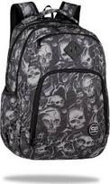 Mokyklinė kuprinė CoolPack Break Skulls, balta sp./juoda sp., 46 cm x 19 cm x 32 cm