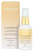 Priemonė įdegio priežiūrai veidui Sensum Mare Algodrop Satin Creamy SPF50+, 50 ml