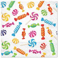 Popierinės servetėlės Paw Decor Collection Aroma Candies, 33 cm x 33 cm, įvairių spalvų, 20 vnt.
