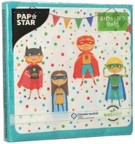 Popierinės servetėlės Pap Star Superhero, 33 cm x 33 cm, įvairių spalvų, 20 vnt.