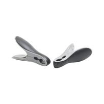 Skalbinių segtukas Brabantia 149405, 8 cm x 2.6 cm, plastikas, 8 vnt., juoda sp./pilka sp.