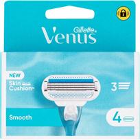Skustuvas, rinkinys Gillette Venus Smooth, 4 vnt