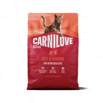 Sausas kačių maistas Carnilove Active Beef & Venison, 2 kg