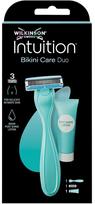 Skutimosi rinkinys, bikini sričiai Wilkinson Sword Intuition Bikini Care Duo, 3 vnt