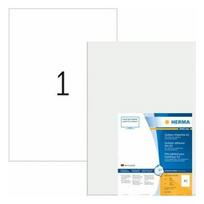 Herma etykiety foliowe A3, 297 x 420 mm, białe, wyjątkowo silna przyczepność, rozciągliwe - 9542 | 9542 | 4008705095426