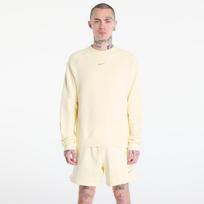 Nike x NOCTA Men's Fleece CS Crew Alabaster/ Stealth - Dydis XL (FN8160-744 Džemperiai)