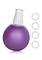 Spenelių pompa Nipple Bulb, violetinė