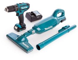 Makita 5 dalių elektrinių įrankių rinkinys (CLX214X1) | HP331D + CL106FD + CLX214X1 | 088381850575