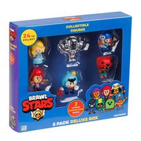 BRAWL STARS S1 FIGURES - 8 PACK DELUXE BOX VER.B, FIHPKWBRW2070B