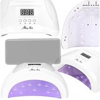 UV/LED nagų lempa LED 1S PRO, 48 W, su telefono laikikliu, balta