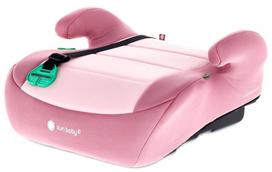 Automobilinė kėdutė, paaukštinimas (booster) 125–150 cm LittleNest rožinis Sun Baby