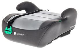 Automobilinė kėdutė, paaukštinimas (booster) 125–150 cm LittleNest pilkas Sun Baby