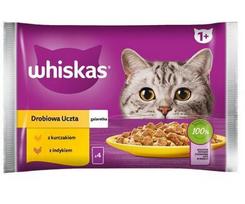 Whiskas suaugusioms katėms su vištiena ir kalakutiena, 52x85 g