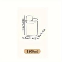 Skalbimo miltelių laikymo dėžė, 1800 ml