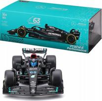 Model automobilio Bburago Mercedes-amg W14 E George Russell 1:24