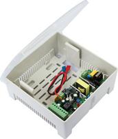 AC-12DC3A-P ~ 3A 12v UPS barošanas bloks ar taimeri un vietu akumulātoram