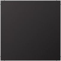 Blank centre plate, dark aluminium, LS AL2994BD | 4011377140325