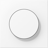 Centre plate with knob LS1740WWM | 4011377203136