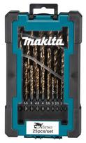 Grąžtų komplektas M-Force Makita D-67599, 25 vnt