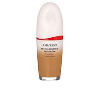 Makiažo pagrindas Shiseido RevitalEssence Skin Glow 360 Citrine SPF 30, vidutinis maskavimas, 30 ml