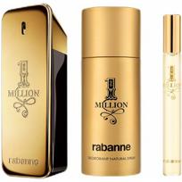 Kvapų dovanų rinkinys Paco Rabanne 1 Million vyrams EDT medienos ir prieskonių aromato