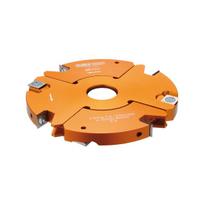 694.021.30 CMT Reguliuojama griovelių formavimo galvutė D150 x B30 mm / Griovelis 14-27 mm / HM frezos