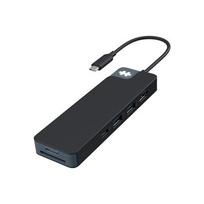 USB-C šakotuvas Hyper HyperDrive Flex HD4102BKGL 8 prievadų 4K HDMI 100W PD