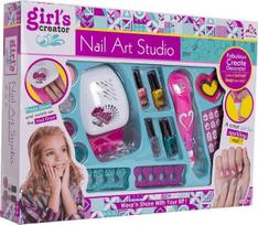 Nagų dailės rinkinys vaikams Girl's Creator Nails Art Studio, 1 vnt.