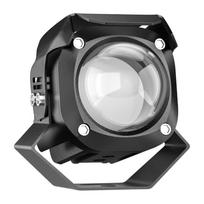 Motociklo vairavimo žibintas 15W 6500K 6000LM motociklo pagalbiniai žibintai apvalūs led rūko žibintai 1vnt. juoda