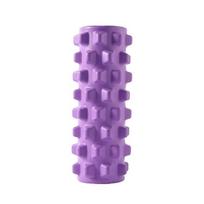 Joga, kūno rengyba, masažinis nagų volelis raumenims atpalaiduoti. Yoga pillar violetinė