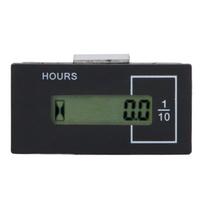 Ekskavatoriaus laikmatis valandų skaitiklis nuotolinio valdymo pultas LCD skaitmeninis ekranas 12V?36V 0?99999.9H Skirta Kato Skirta