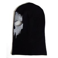 Urparcel Call Of Duty 10 Menkės vaiduoklis Balaclava Logan Skull Veido kaukė Hood Biker #9 juoda
