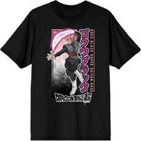 Dragon Ball Super Villain Zamasu Inside Goku's Body Men's Black Graphic Tee S juoda