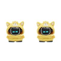 2X For EMO Robot Clothes EMO Pet Clothing Apparel Accessories (Clothes Only) - Corgi geltona